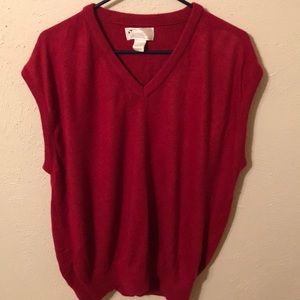 Men’s V Neck Sleeveless Sweater